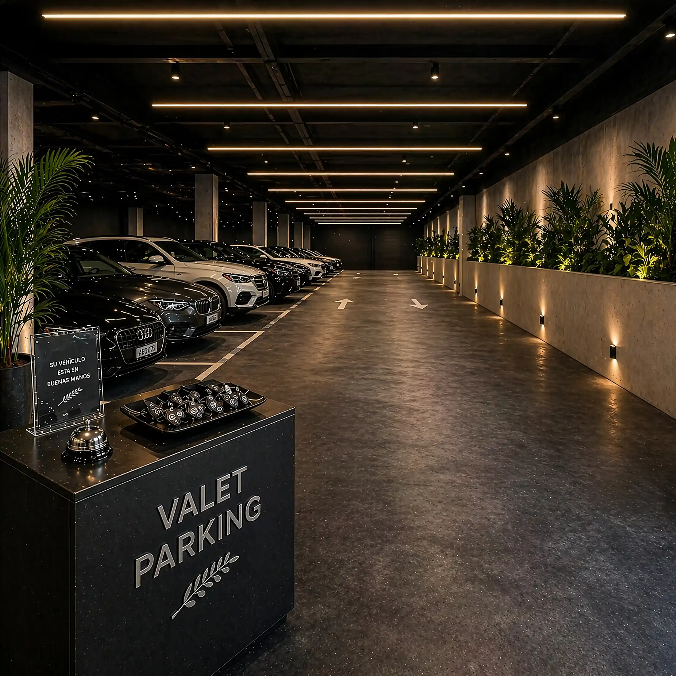 Valet parking